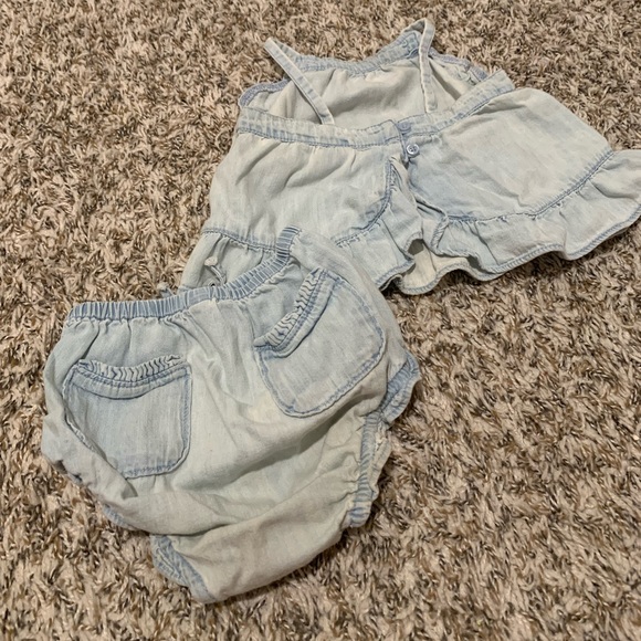 Gap Babygirl Denim Set - Picture 2 of 3